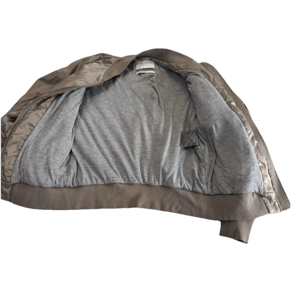 The Group by BABATON Modern Taupe Zip Pocket GILMAN Bomber Jacket Womens sz S - Picture 15 of 16